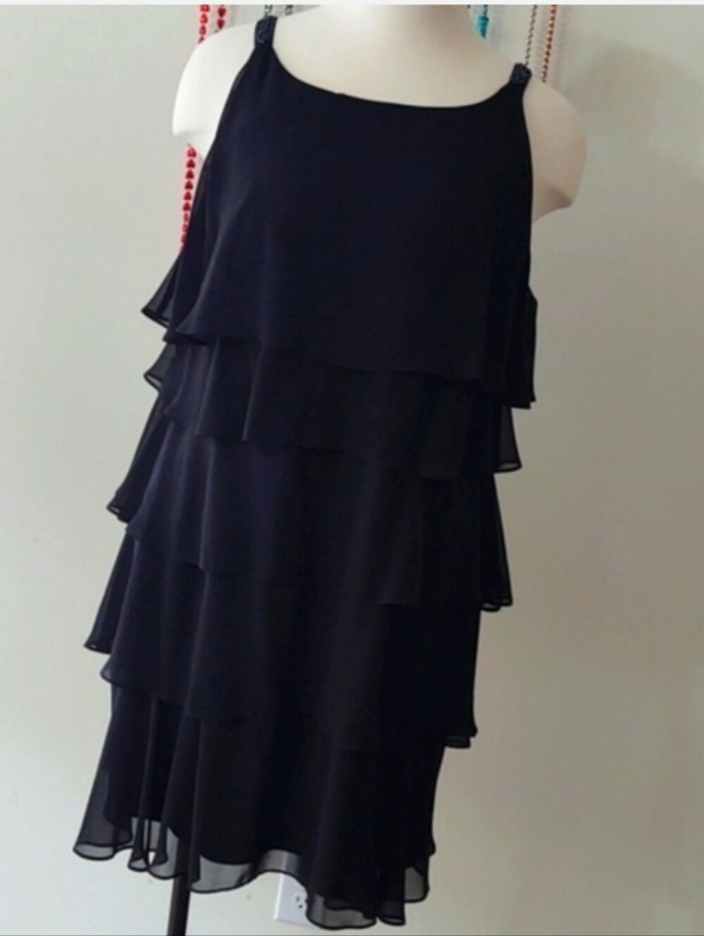 Fashion Bug Ruffled Cocktail Mini Dress 28